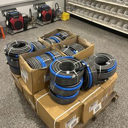 NEW- Commercial 100ft Pressure Washer Hoses IN STOCK