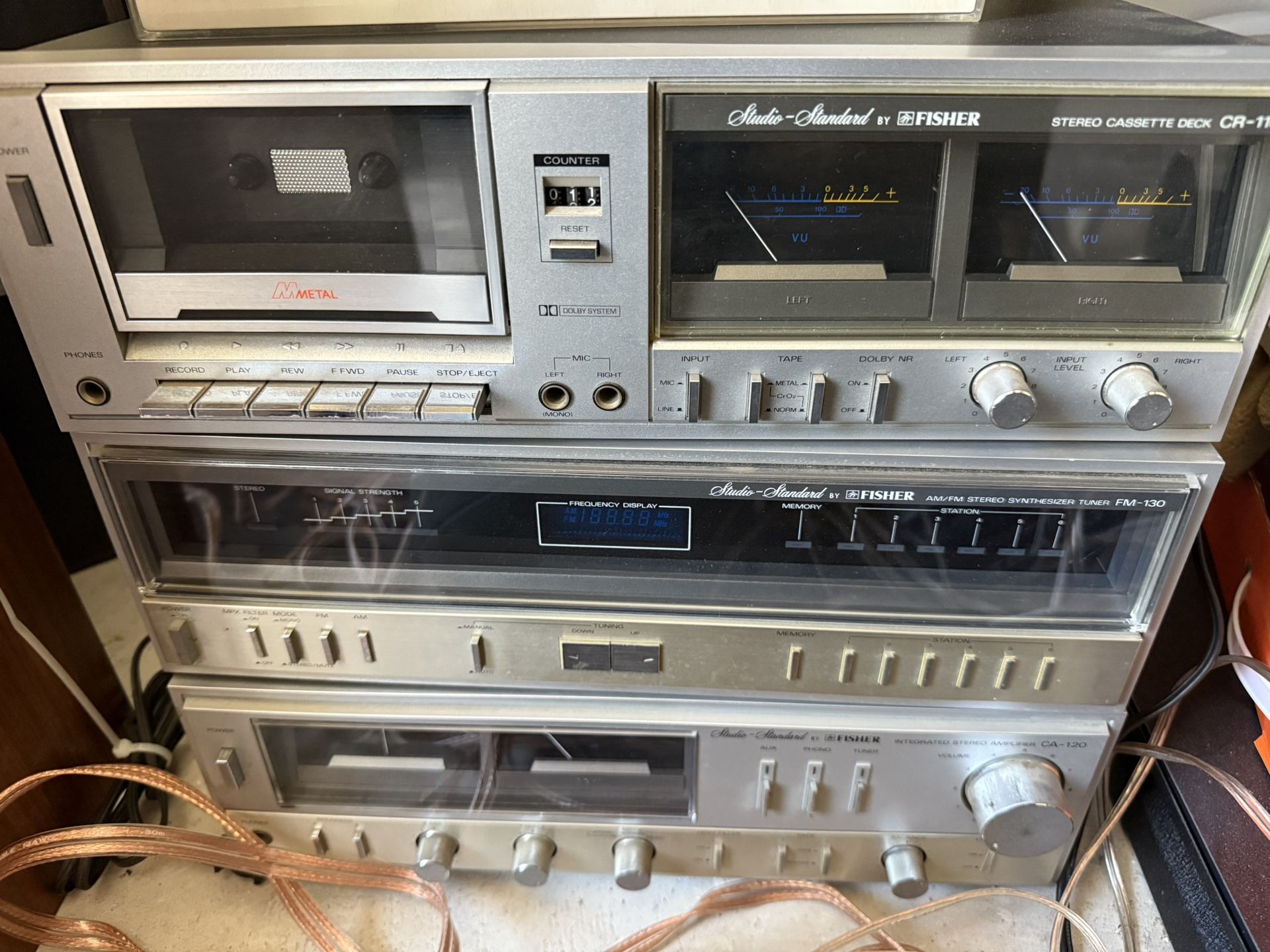 Fisher Vintage Stereo System