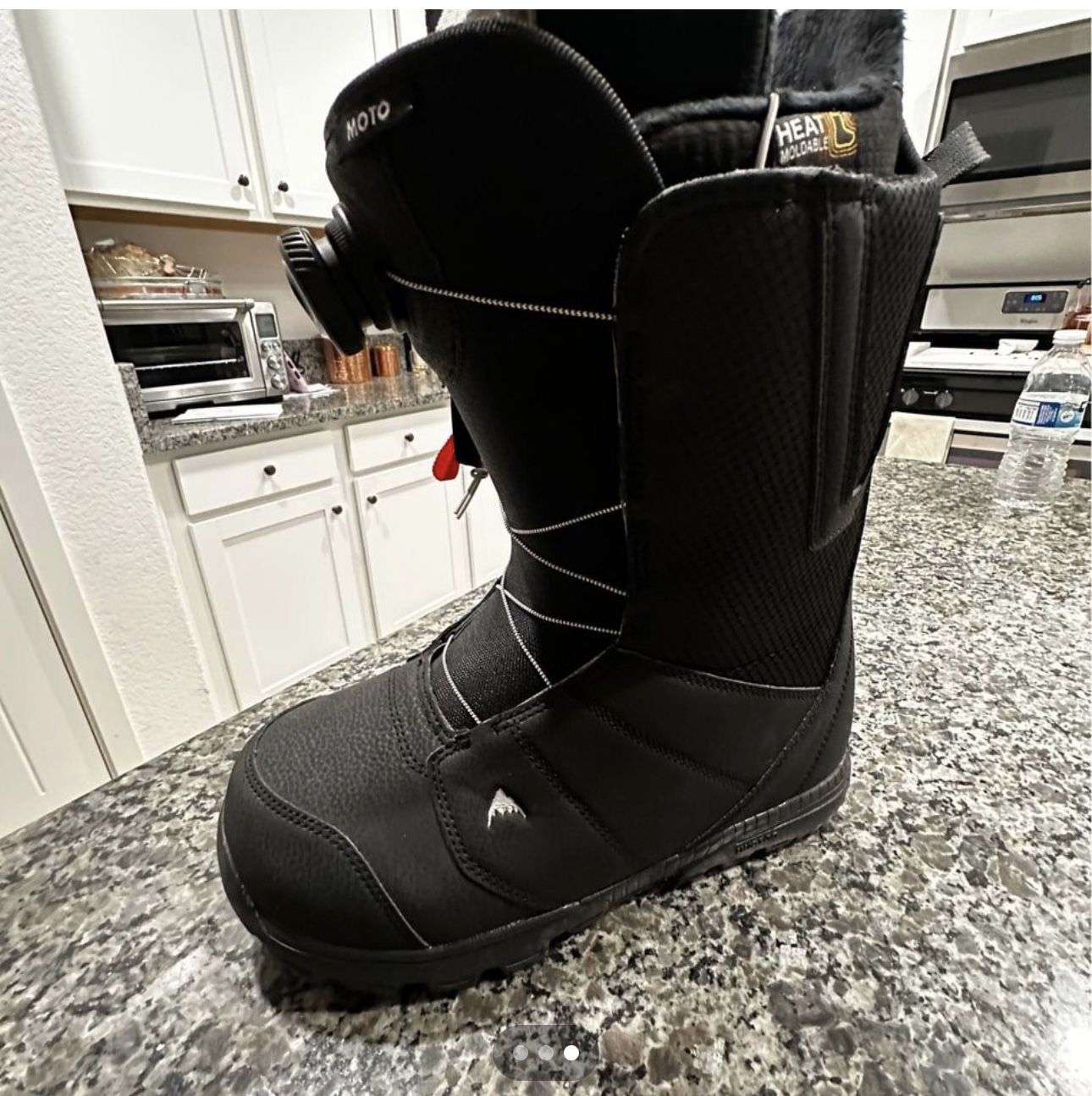 スノーボード burton140 Burton snowboard (159) with bindings and Boots (9.5)