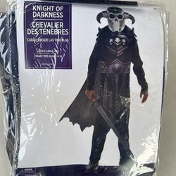 Knight Of Darkness Halloween Costume XL 14-16