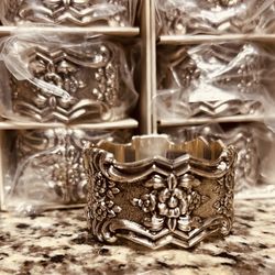 Vintage Silver-Plated Napkin Rings