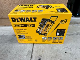 Brand new Dewalt 3000 psi electric pressure washer asking $450
