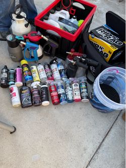 Detailing chemicals & tools