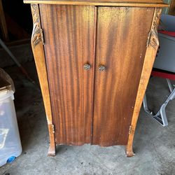 Vintage RecordCabinet $75