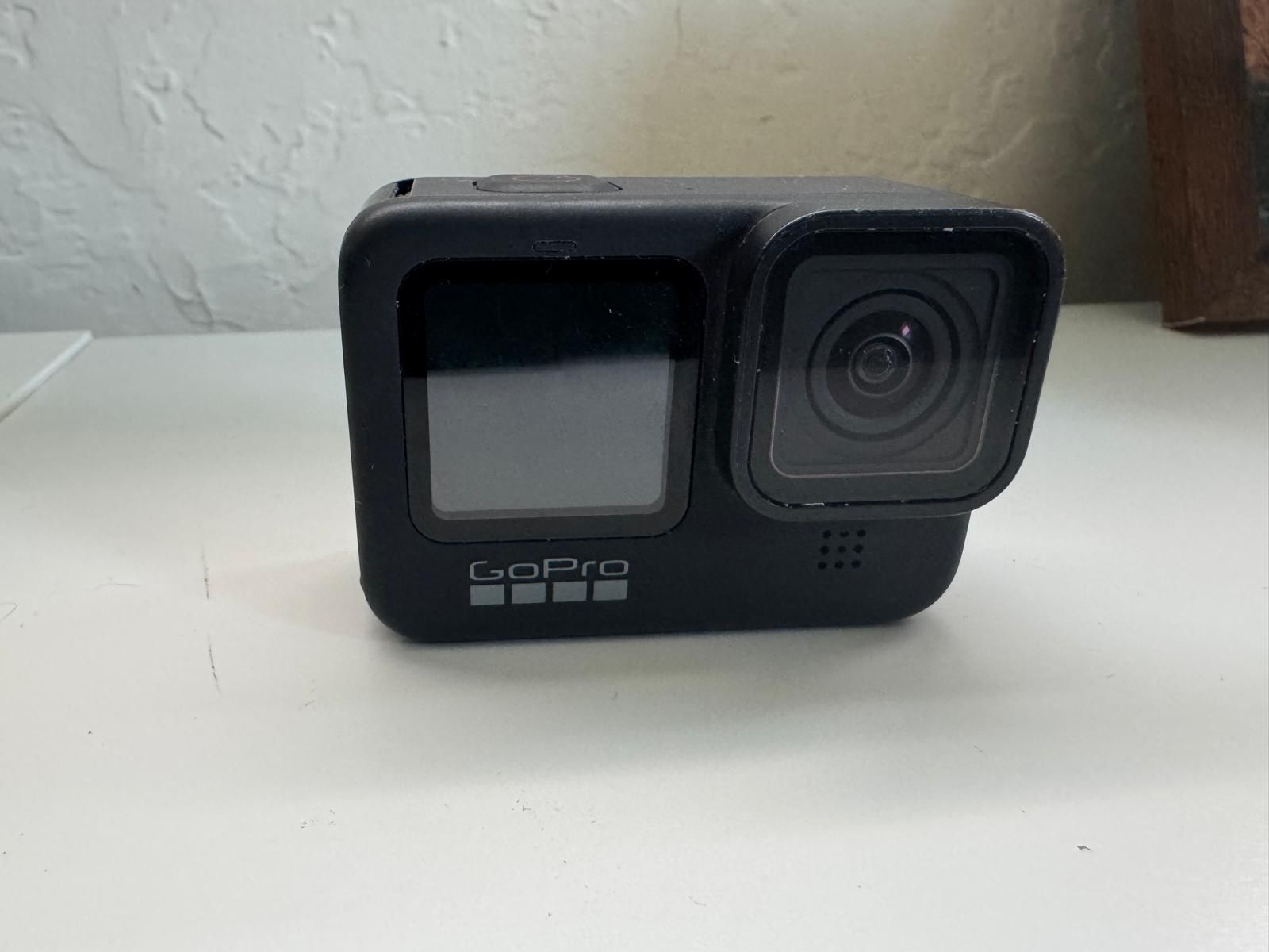 GoPro HERO9 Black - Waterproof Front LCD and Touch Rear Screens, 5K Ultra HD Video, Live Streaming, Webcam, Stabilization