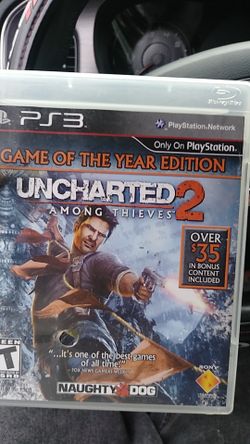 Uncharted 2 among Thieves PS3 game
