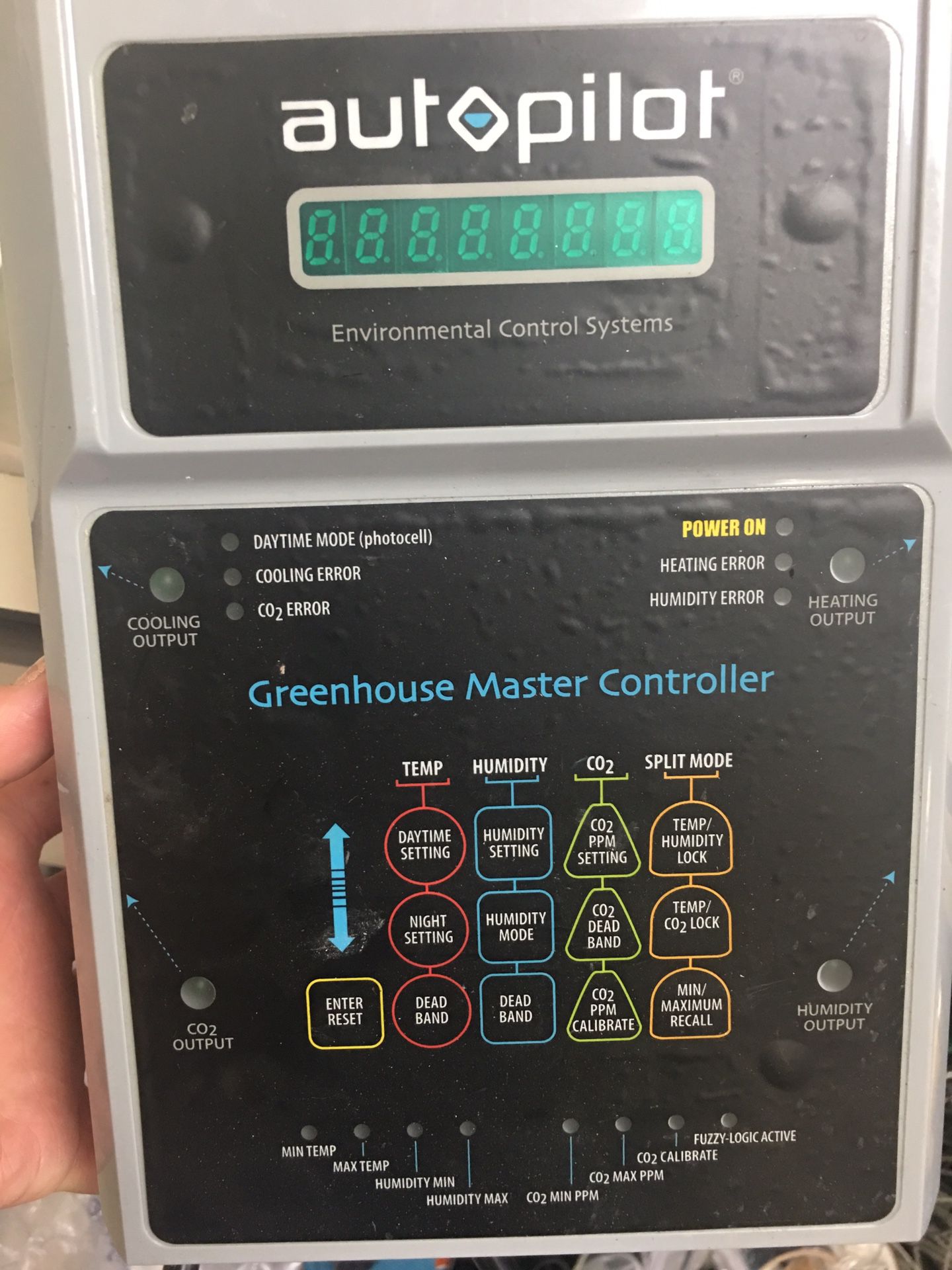 Greenhouse Master Controller with Sensor Co2 Temperature
