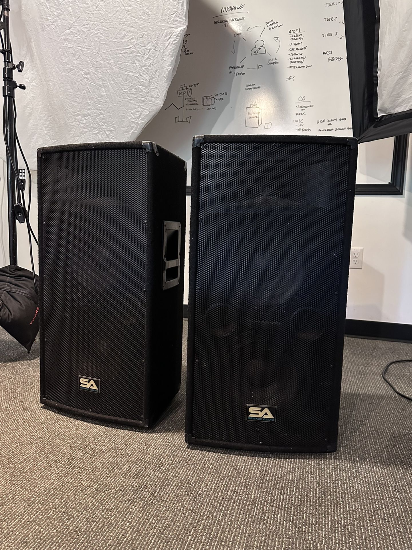 PA System Speakers / Mids - Passive - Pair