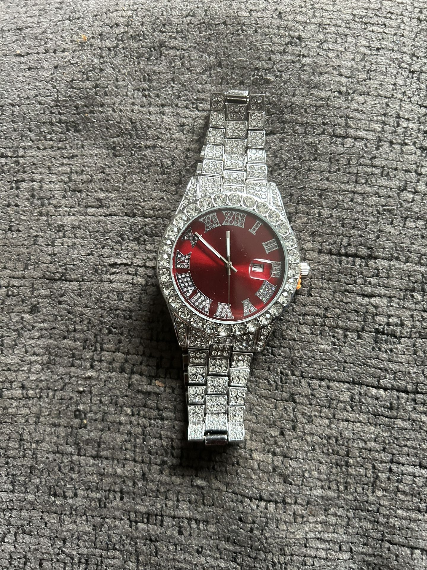 Red Luxurious Watch