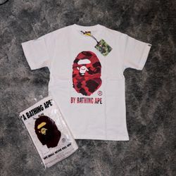 *CHECK DESC* Red camo BAPE