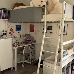 IKEA VITVAL twin bed