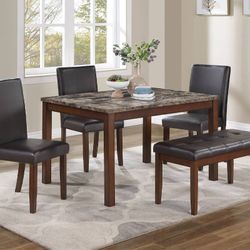 NEW💥Espresso 5pc Dining Set💥ORDER NOW 