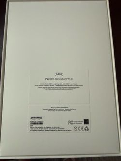Apple iPad 9th Generation 64GB Wi-Fi Silver