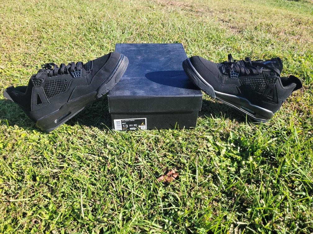 NEW SIZE 13 Jordan Black Cat CU1110 010