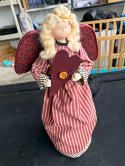 Decorative Angel Doll with Heart