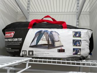 Coleman Screened Porch Cabin Tent 11 ft × 11 ft, 6-ft ceiling