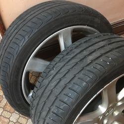 Acura TSX Rims and Tires 2005