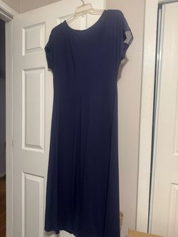 Brand new navy blue evening  dread size 14