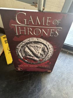 Game Of Thrones 2’wide X 3’ Tall Plus T Shirt And Beer!