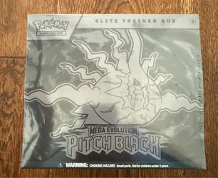 Pokémon TCG Mega Evolution: Pitch Black Elite Trainer Box (Sealed)