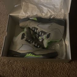 Jordan 5 Green Bean
