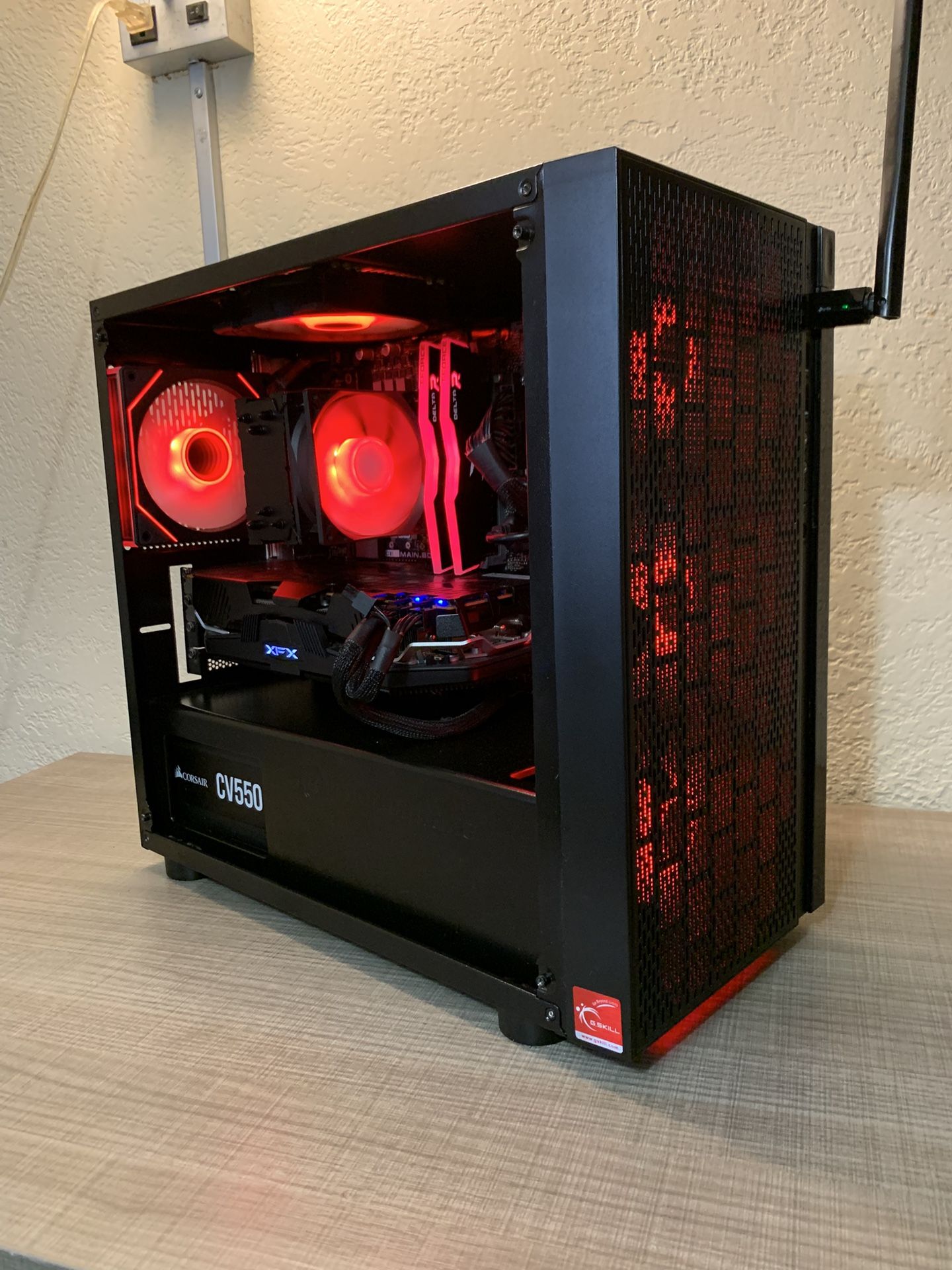 Gaming PC – i7 11700 / RX 5700XT / 24GB RAM / 51 2GB SSD – Ready to Game (BRAND NEW)