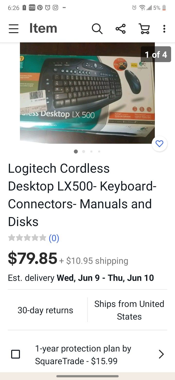 New Cordless Desktop  LX 502