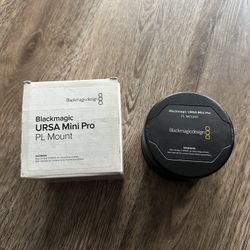 Blackmagic Ursa Mini Pro PL Mount (G1, G2, 12k)