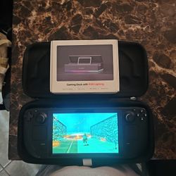 Selling Steam Deck 256 Gb Jailbroken Like New With Dock Station