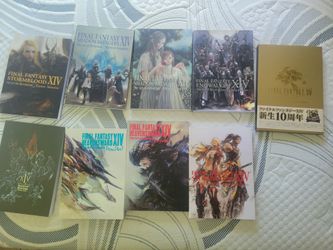 Final Fantasy 14 Art books