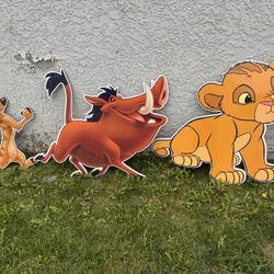Lion King Party Cutouts 