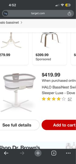Halo Bassinet Swivel sleeper