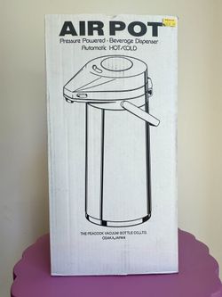 Beverage dispenser - Air pot - Automatic Hot/Cold