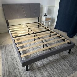 Full Bed frame And Headboard (Brand new) 