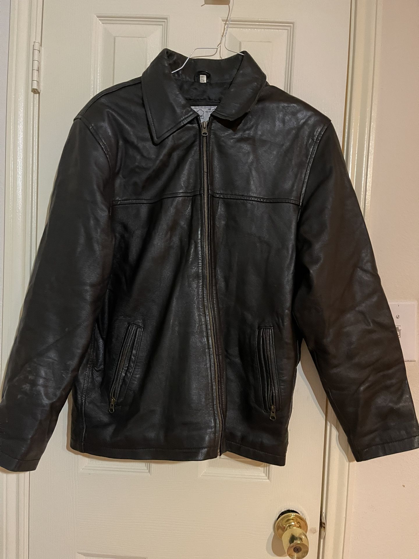 leather jacket