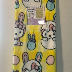 Easter Hello Kitty Blanket 