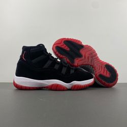black and red 11s sneaker 2024
