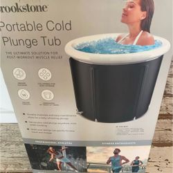 Brand New Brookstone Portable Cold Plunge Tub