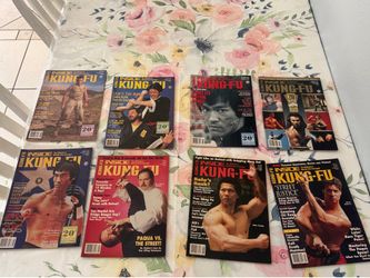 Vintage Martial Arts Magazine Collection – Bruce Lee, Inside Kung Fu, Black Belt – 30+ Issues