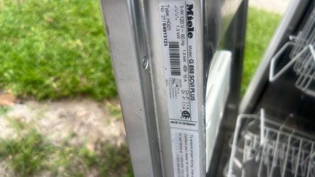 Miele dishwasher