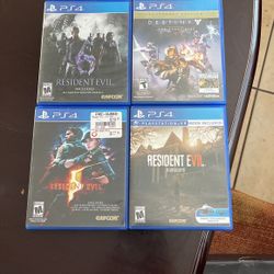 PS4 Games $10 Each $30 For All