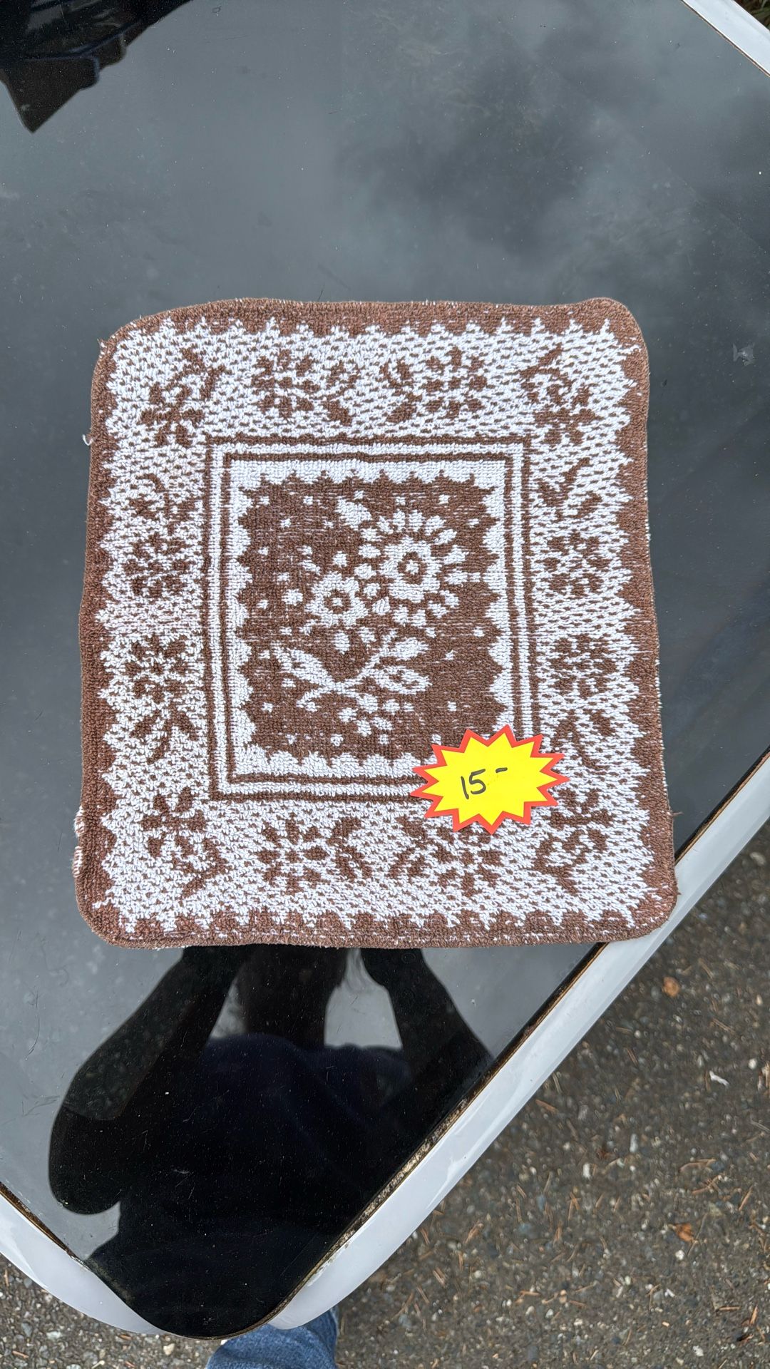 Large Decorative Wash Towel