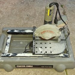 Porter Cable Wet Tile Saw