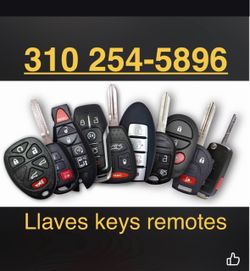 Llaves keys remotes Chevy gmc Cadillac Toyota Honda Dodge jeep Chrysler Ford. Nissan Infiniti