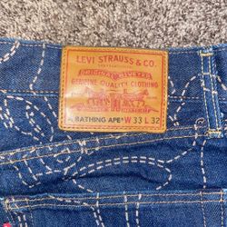 Bape X Levi  33x32