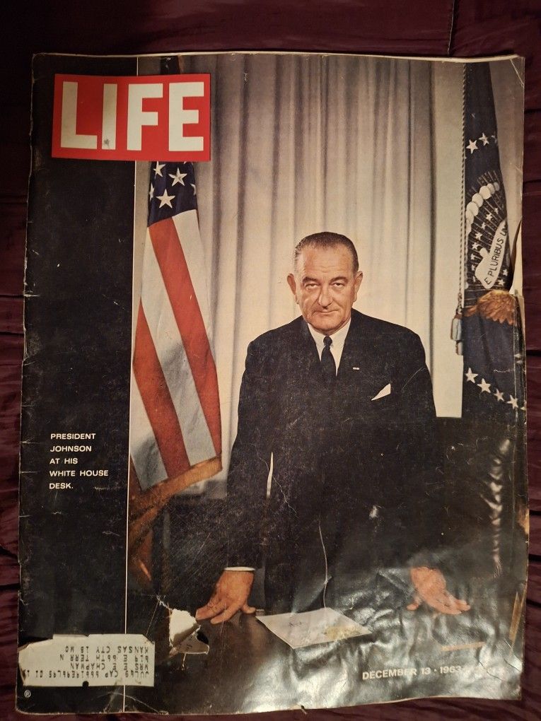 LIFE MAGAZINE Dec. 13th 1963
