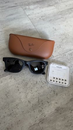 Matte Black Ray Ban Meta Glasses Gen 1