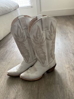 White Cowboy Boots