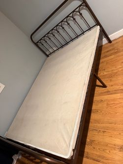 Queen Iron bed frame