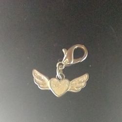 Sparkly Heart With Wings